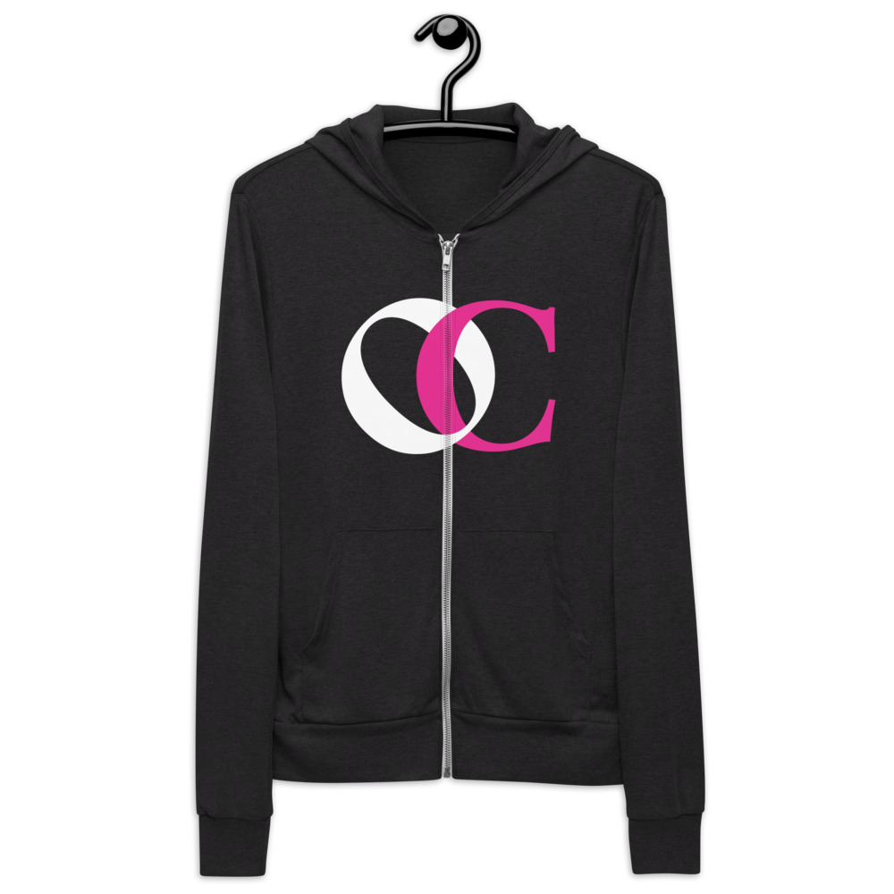 OC Big Logo Unisex zip hoodie
