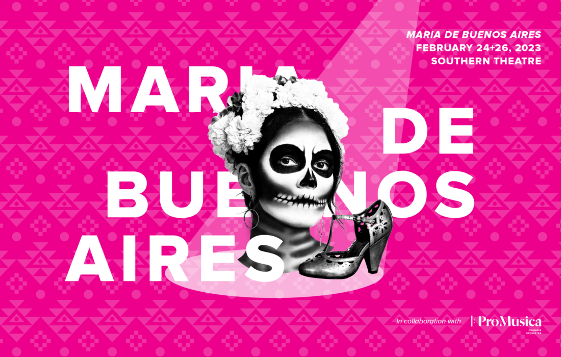 fourth homepage slider – maria de buenos aires graphic