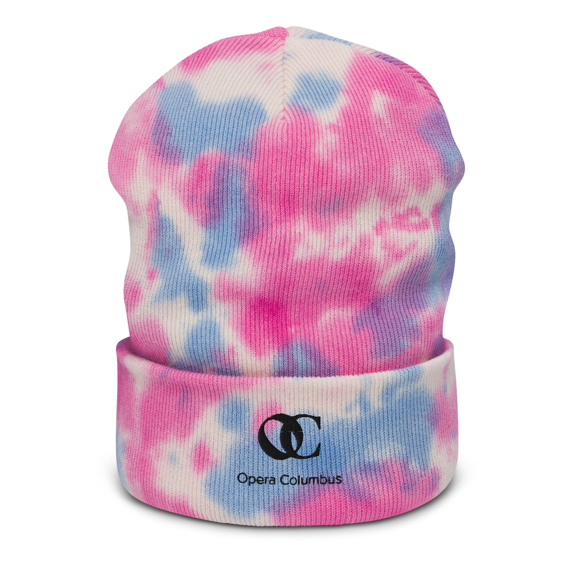 flertal Uregelmæssigheder lade Tie-dye beanie